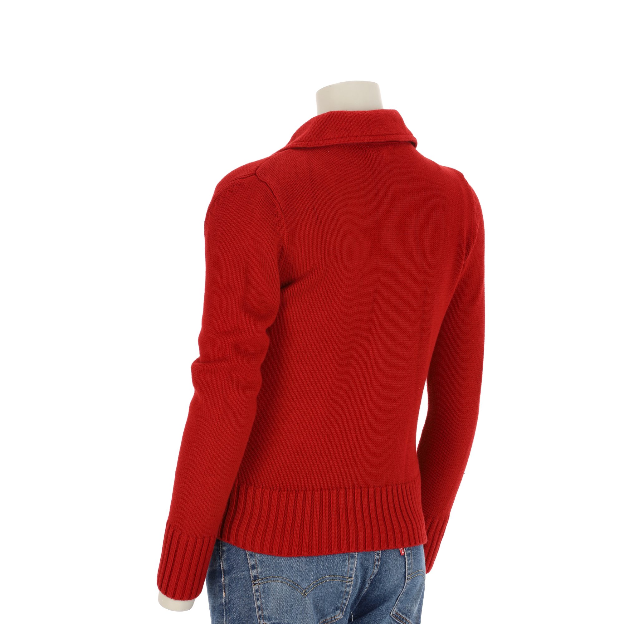 Pull Femme  full-zip Rouge 8