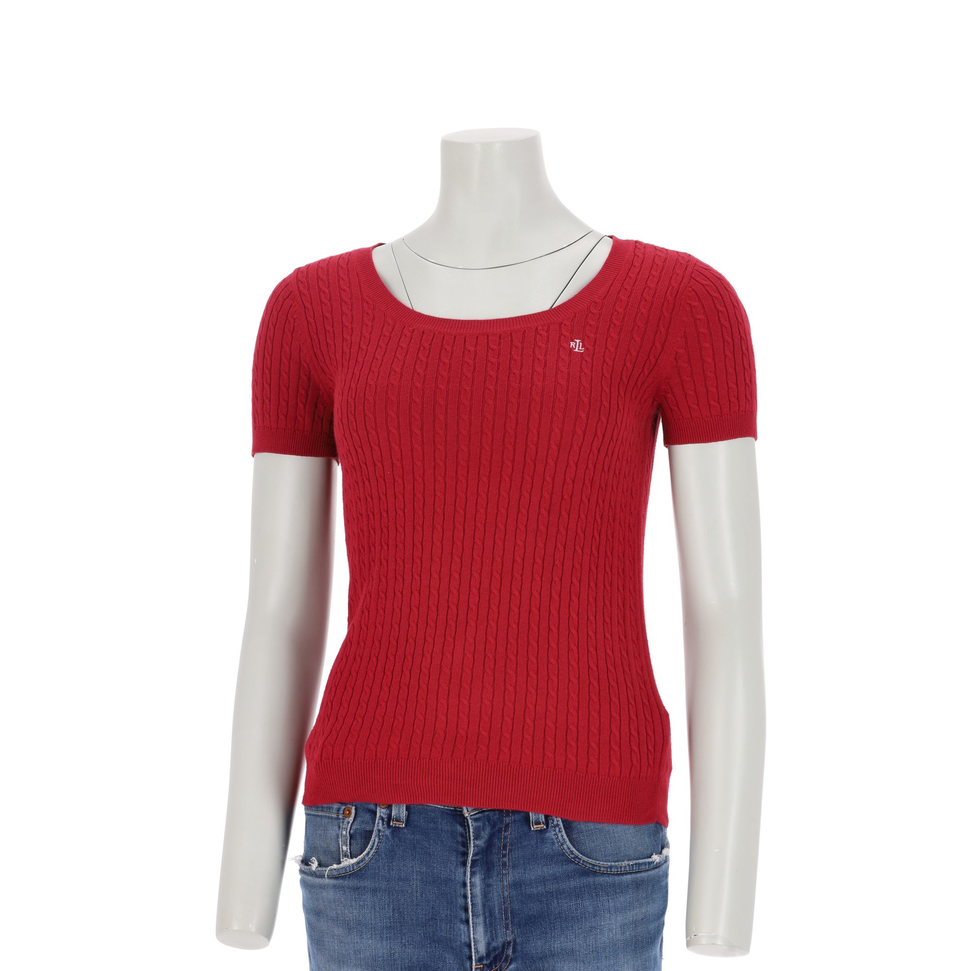 Lauren Ralph Lauren Pull Femme  Rouge - Bon état