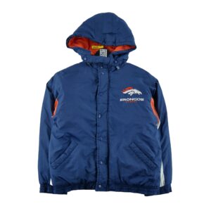 Blouson enfant manches longues marine Vintage Col Montant Equipe Denver Broncos