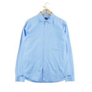 Chemise classiques homme manches longues bleu clair Armani Exchange