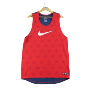 Debardeur femme rouge Nike