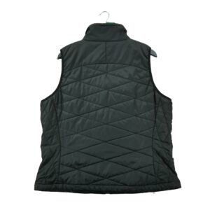 Doudoune femme sans manches noir Patagonia Col Montant