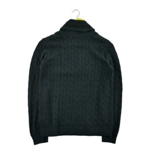 Gilet femme manches longues noir Lauren Ralph Lauren Col Chale