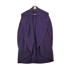 Gilet femme manches longues violet Lauren Ralph Lauren Col V