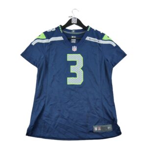 Maillot manches courtes femme marine Nike Equipe Seattle Seahawks