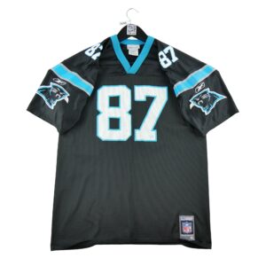Maillot manches courtes homme noir Reebok Equipe Carolina Panthers