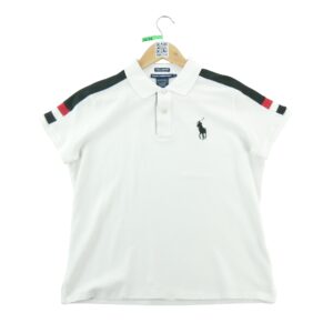 Polo manches courtes femme blanc Polo Ralph Lauren Col Polo