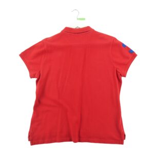 Polo manches courtes femme rouge Polo Ralph Lauren Col Polo