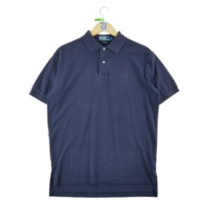 Polo manches courtes homme marine Polo Ralph Lauren Col Polo