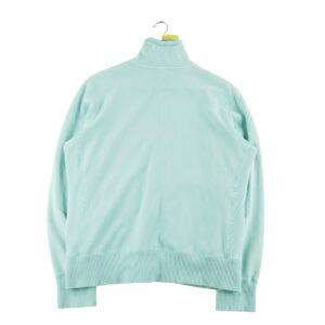 Pull femme manches longues turquoise The North Face Col Montant