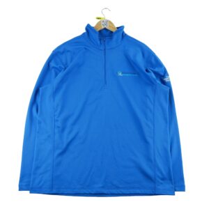 Pull homme manches longues bleu The North Face Col Montant