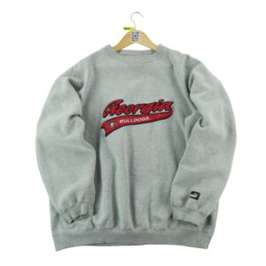 Pull homme manches longues gris Puma Col Rond