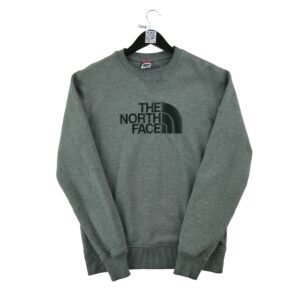 Pull homme manches longues gris The North Face Col Montant