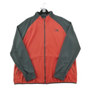 Pull homme manches longues orange The North Face Col Montant