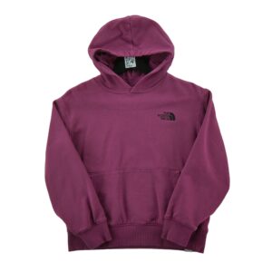 Sweat a capuche enfant manches longues violet The North Face Col Rond