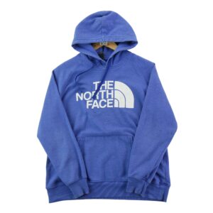 Sweat a capuche femme manches longues bleu The North Face Col Rond