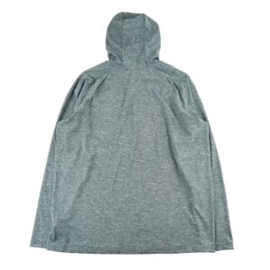 Sweat a capuche femme manches longues gris Nike Motif chine Col Rond