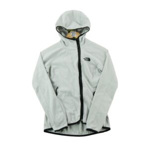 Sweat a capuche femme manches longues gris The North Face Col Montant