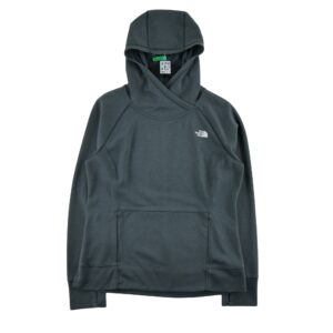Sweat a capuche femme manches longues gris The North Face Col Rond