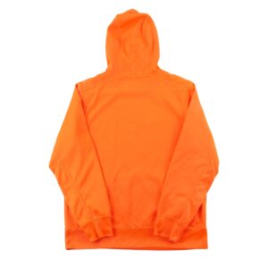 Sweat a capuche femme manches longues orange Nike Col Rond