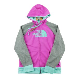 Sweat a capuche femme manches longues rose The North Face Col Rond