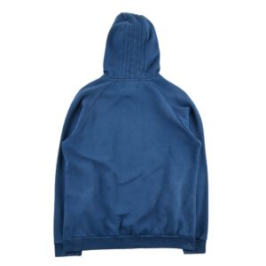 Sweat a capuche homme manches longues bleu Adidas Col Rond