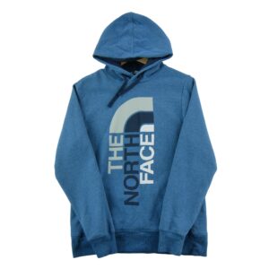 Sweat a capuche homme manches longues bleu The North Face Col Rond