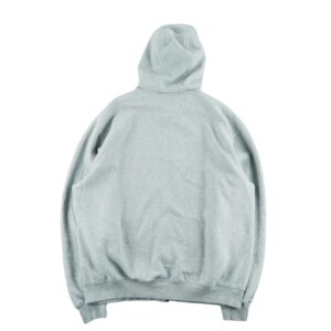 Sweat a capuche homme manches longues gris Vintage Col Rond
