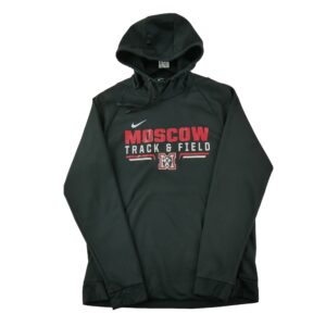 Sweat a capuche homme manches longues noir Nike Col Montant