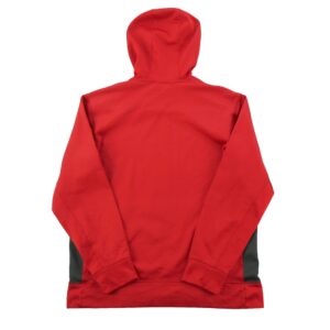 Sweat a capuche homme manches longues rouge Nike Col Rond