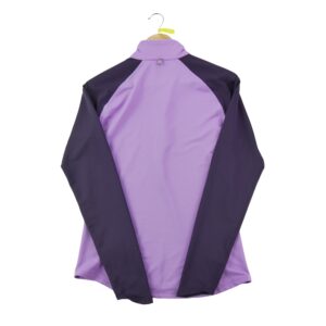 Sweat femme manches longues violet Nike Col Montant