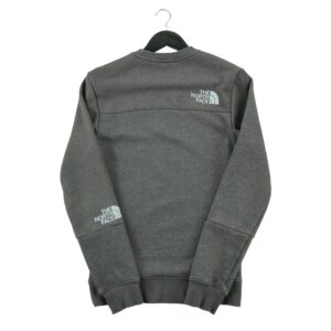 Sweat homme manches longues gris The North Face Col Rond