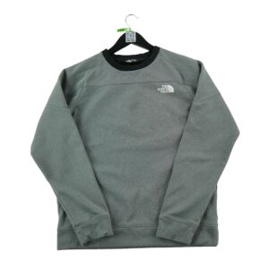 Sweat homme manches longues gris The North Face Col Rond