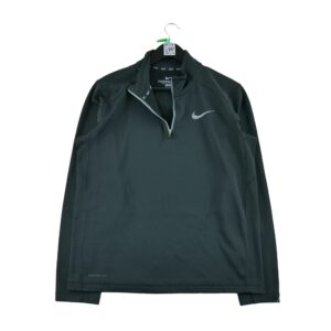 Sweat homme manches longues noir Nike Col Montant
