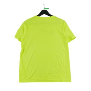 T shirt homme manches courtes jaune fluo Nike Col Rond