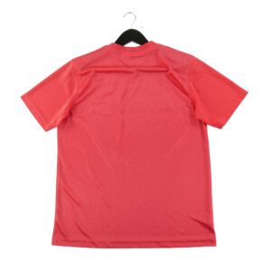 T shirt homme manches courtes rouge Vintage Col Rond