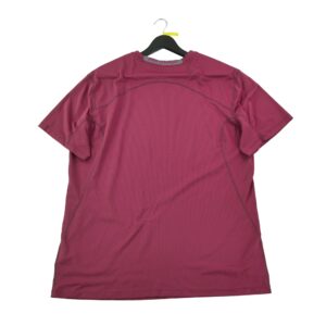 T shirt manches courtes homme bordeaux Nike Col Rond