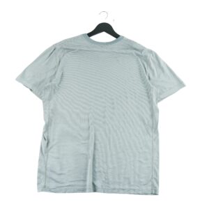 T shirt manches courtes homme gris Nike Motif a rayures Col Rond