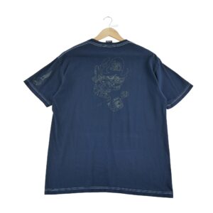 T shirt manches courtes homme marine Stussy Col Rond