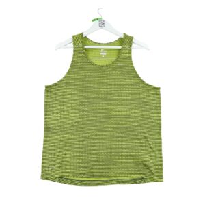 T shirt sans manches homme vert Nike Motif a rayures Col Rond