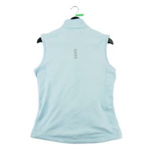 Veste de survetements enfant sans manches bleu clair Nike Col Montant