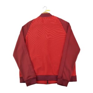 Veste de survetements homme manches longues rouge Nike Motif a rayures Col Montant Equipe PSG Paris Saint Germain