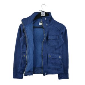 Veste legeres femme manches longues marine Patagonia Col Montant