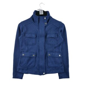 Veste legeres femme manches longues marine Patagonia Col Montant
