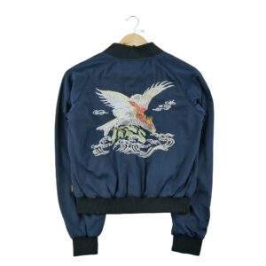 Veste legeres femme manches longues marine Wrangler Col Rond