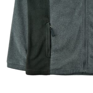 Veste polaires enfant manches longues gris The North Face Col Montant