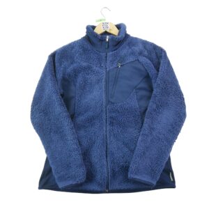 Veste polaires femme manches longues marine Columbia Col Montant