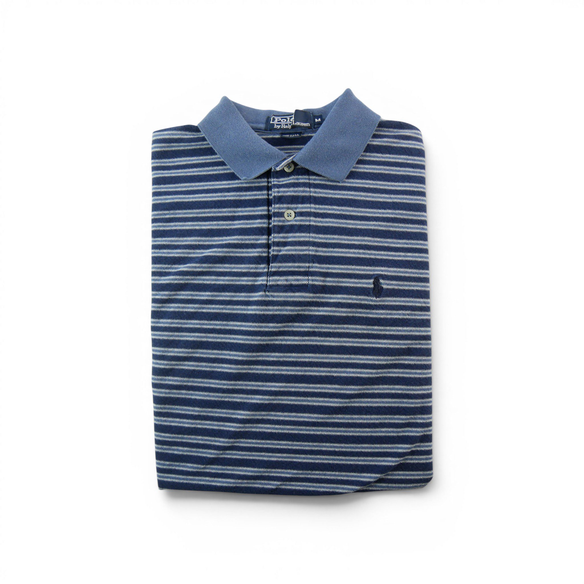 Polo Ralph Lauren Polo manches courtes Homme  Y2K Marine - Bon état