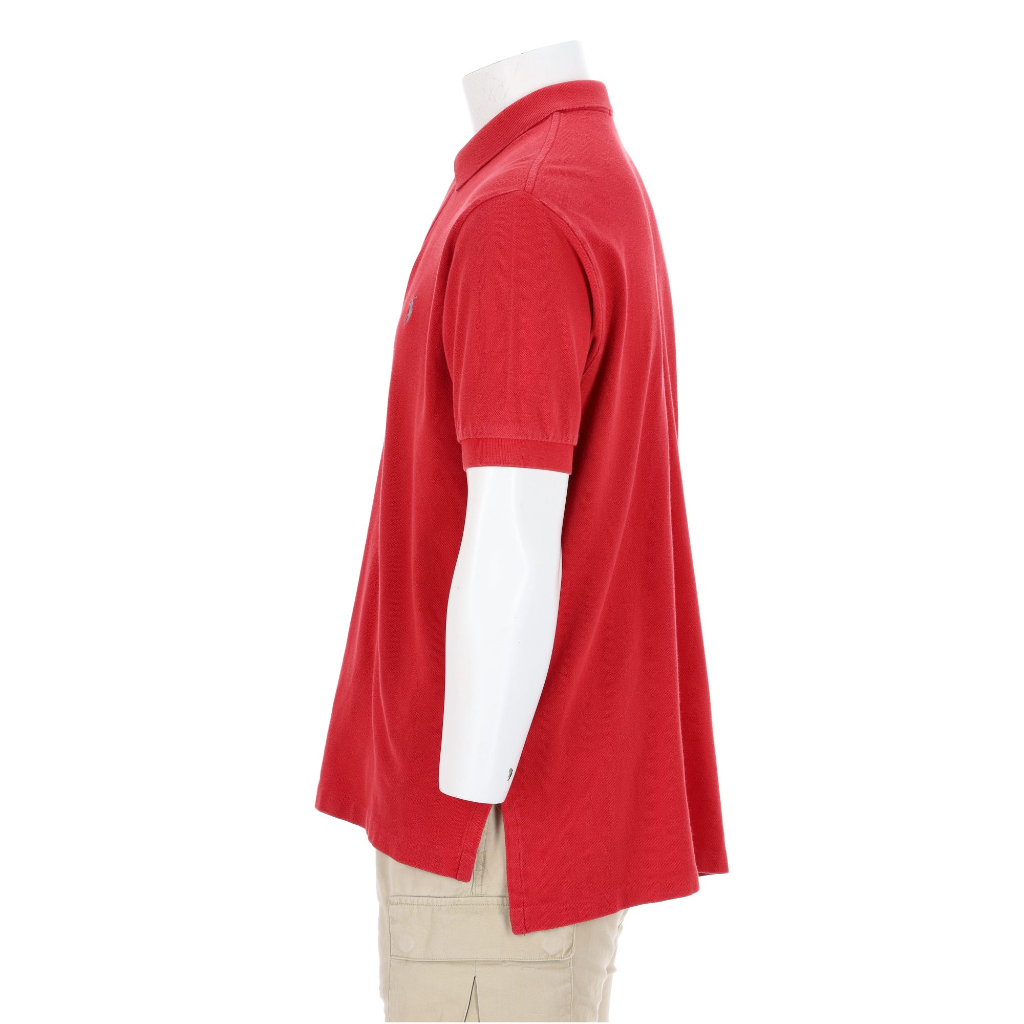 Polo manches courtes Homme  Rouge 3