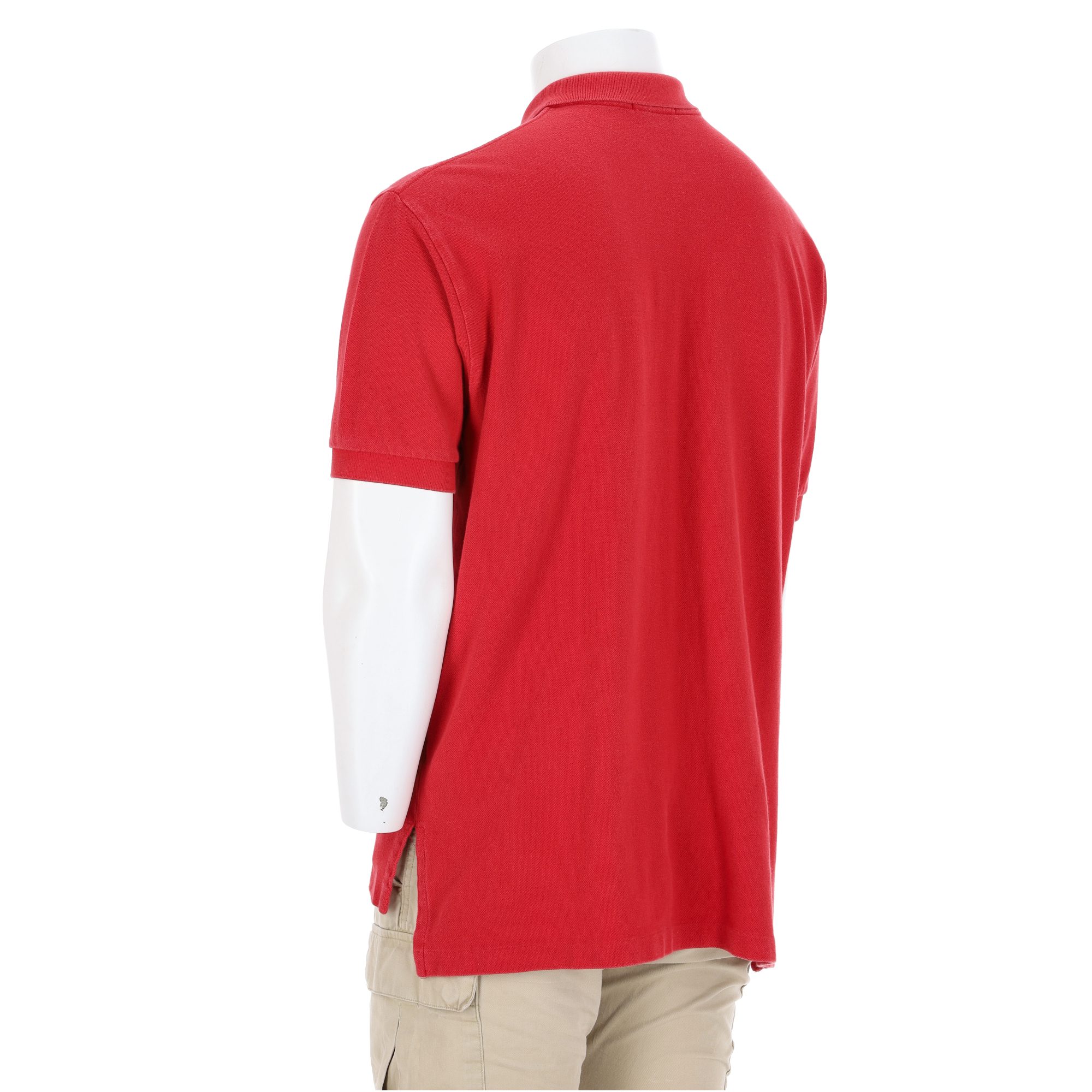 Polo manches courtes Homme  Rouge 5